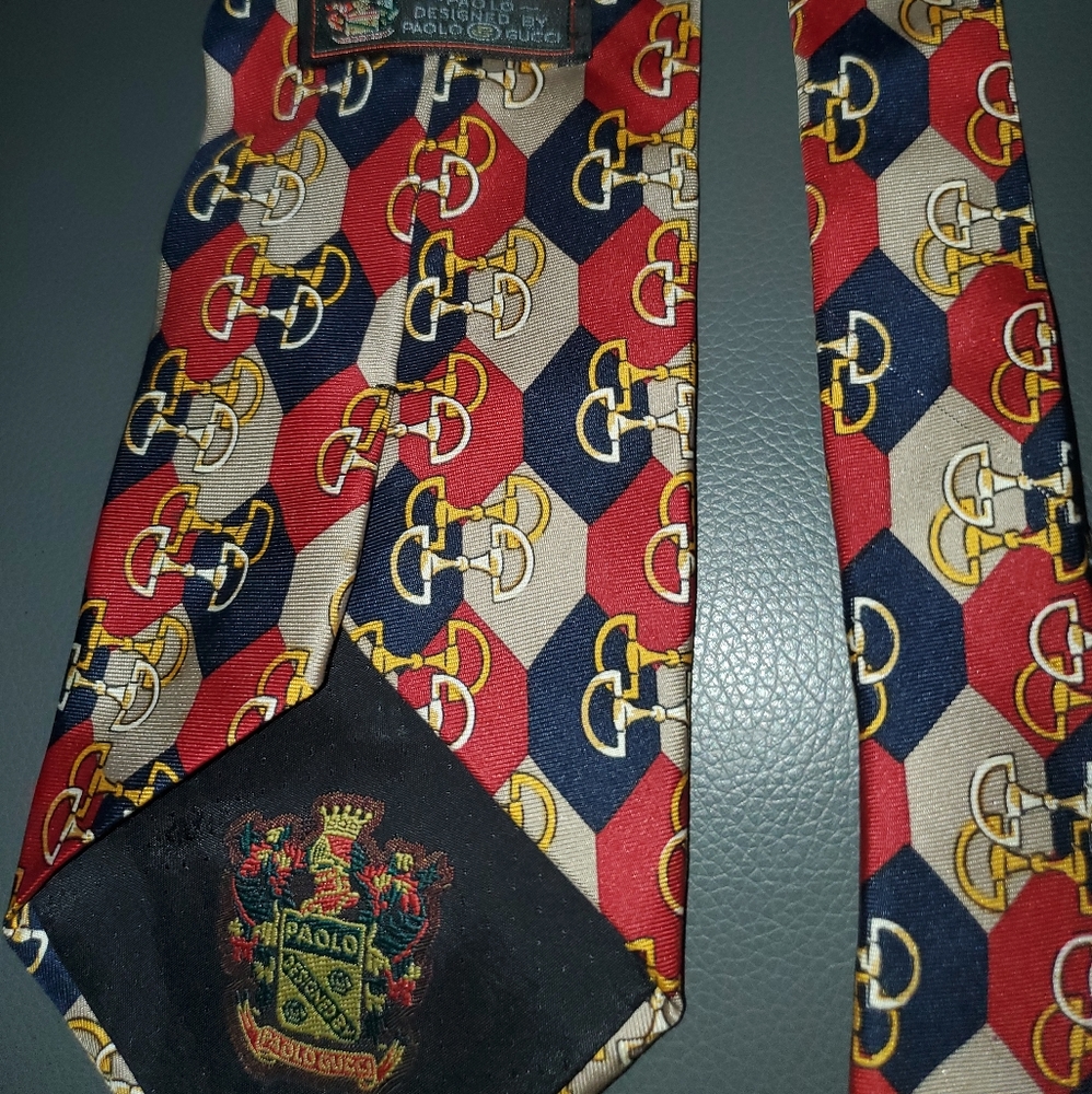 Vintage Paolo Gucci Horsebuilt Tie